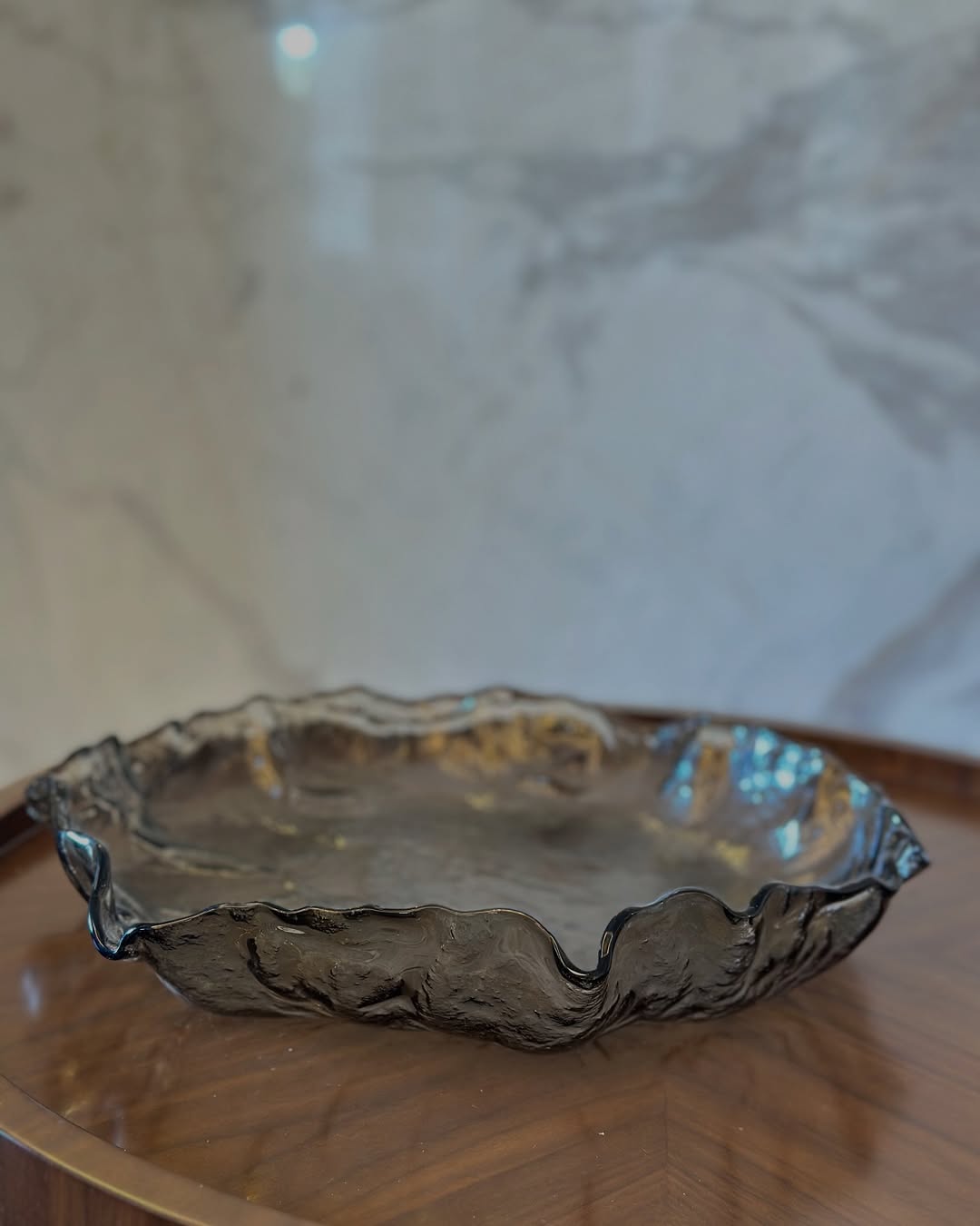 Lustra Glass Serving Platter