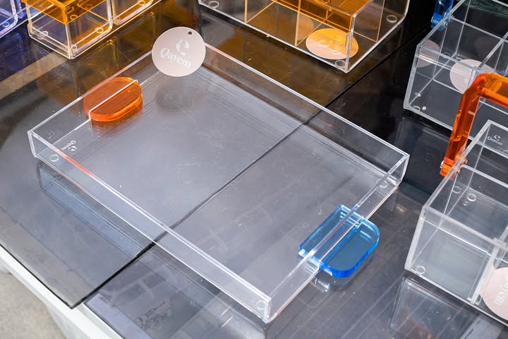 Geometric Plexi Tray