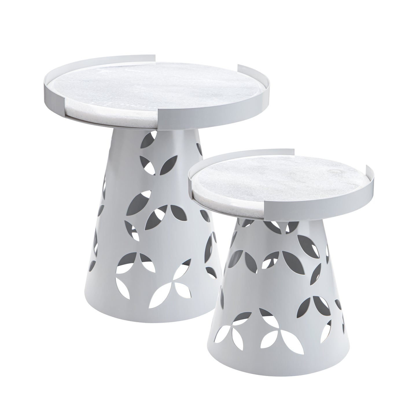 Floral Whisper Marble Stand