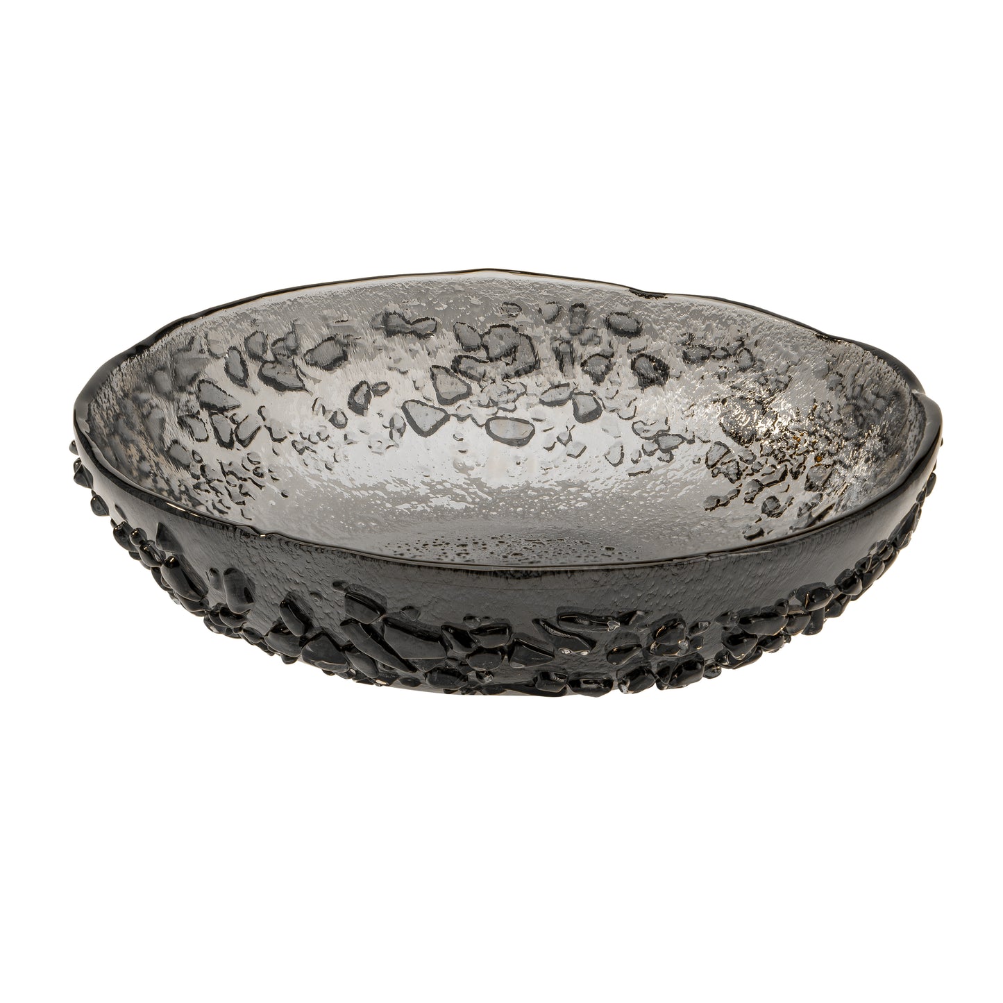 Crystalized Glass Bowl