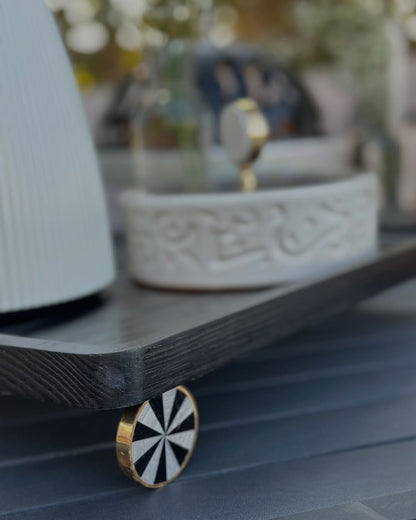 Wooden wonders Black Tray