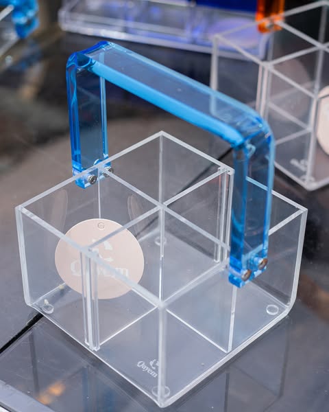 Bright Plexi Cutlery Box