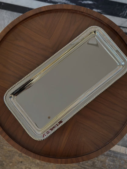 Sleek Minimal Stainless Platters