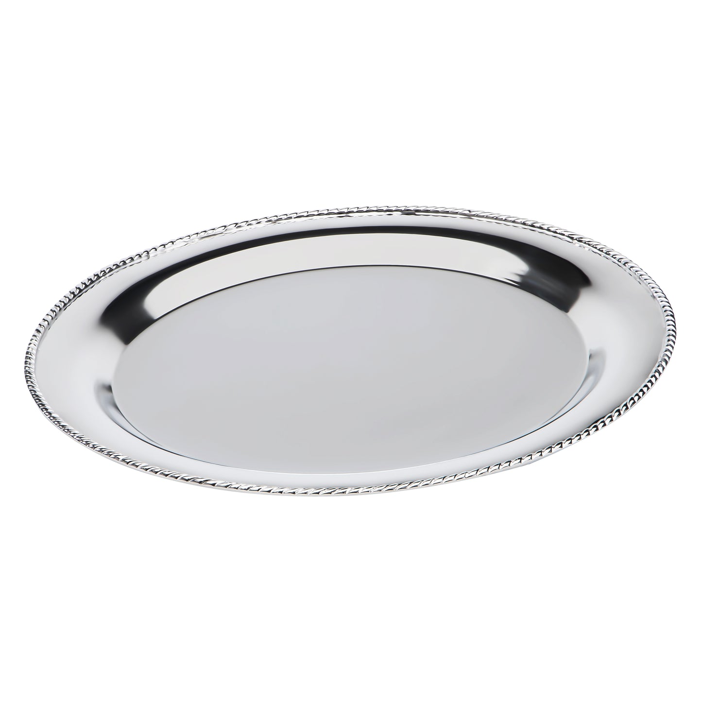 Sleek Minimal Stainless Platters