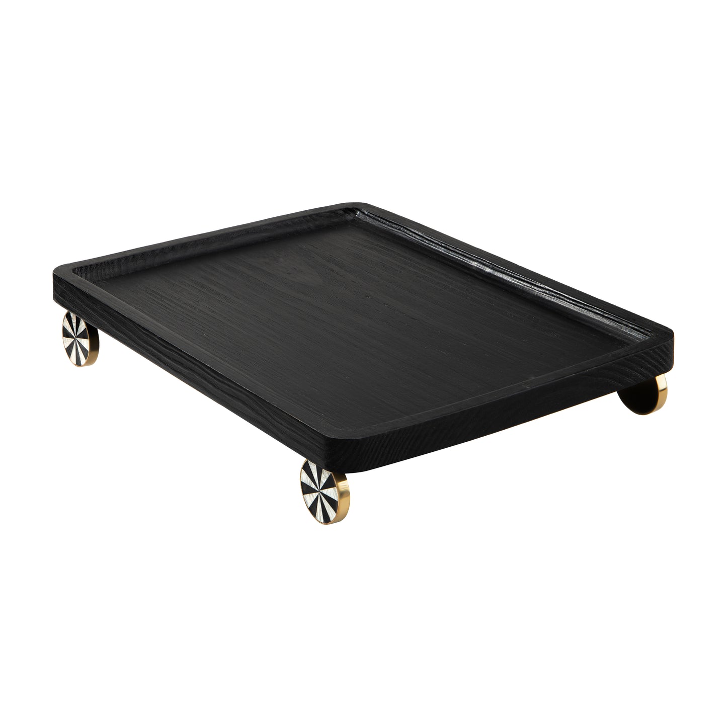 Wooden wonders Black Tray