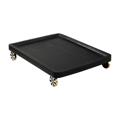 Wooden wonders Black Tray