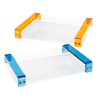 Luxe Handle Plexi Tray