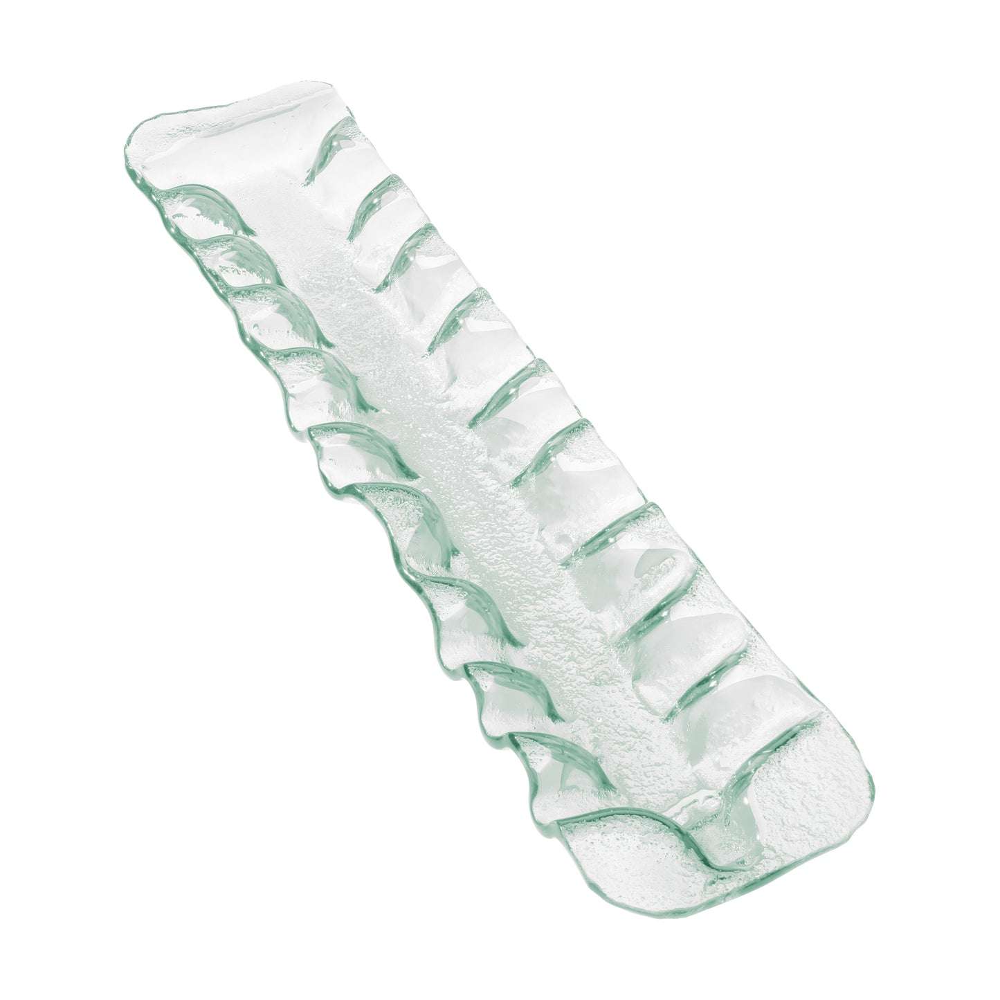 Lustra Glass Wavey Tray